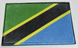 Tanzania Tanzanian World Country Flag Iron On Patch