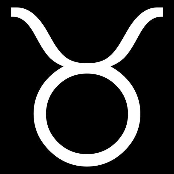 Taurus Bull Zodiac Sign Logo Car Astrological Astrology Vinyl Decal 4