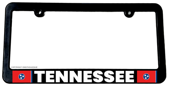 Tennessee Flag License Plate Frame - OwnTheAvenue