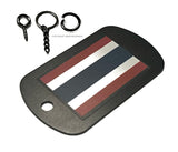 Thailand Thai Country Flag Keychain Necklace Metal Tag - OwnTheAvenue