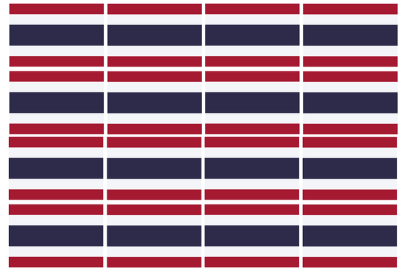 12Pcs Thailand World Country Flags Vinyl Sticker Decals - 2
