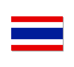 Thailand Thai Flag Car Truck Window Bumper Laptop Cup Vinyl Sticker Decal 4" - OwnTheAvenue