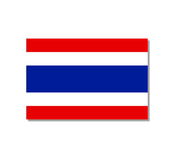 Thailand Thai Flag Car Truck Window Bumper Laptop Cup Vinyl Sticker Decal 4