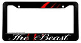 The Beast Turbo Truck Lift Mud Car Diesel Truck Claw V01 License Plate Frame