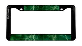 Lightening Bolt Electricity Thunder EV Car Truck License Plate Frame - OwnTheAvenue