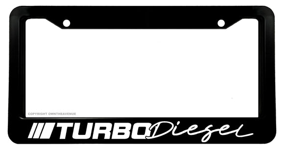 Turbo Diesel Import Truck Lift Off Road Model2 4x4 License Plate Frame