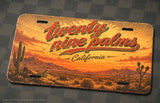 Twenty Nine Palms California Auto Metal License Plate