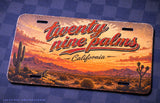 Twenty Nine Palms California Auto Metal License Plate