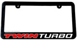 Twin Turbo JDM Racing Drifting Import Race Model 2 License Plate Frame