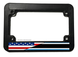 USA American Batswana World Country Flag Motorcycle License Plate Frame