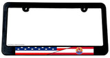USA American French Polynesia World Country Flag Tahiti License Plate Frame - OwnTheAvenue