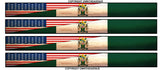 x4 Racing Stripes Vintage Style USA American Rhodesia Rhodesian Flag Sticker Decal - OwnTheAvenue