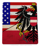 Austria USA Vintage Style Flag Mouse Pad - OwnTheAvenue