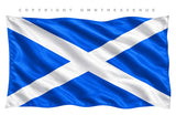 x2 Scotland Scottish Flag Model V01 Vinyl Sticker Decals 4"