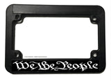 We The People America Patriotic Motorcycle License Plate Frame - OwnTheAvenue
