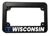 Wisconsin Motorcycle License Plate Frame - OwnTheAvenue