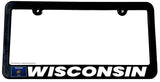 Wisconsin Vintage Style License Plate Frame - OwnTheAvenue