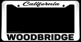 Woodbridge California White License Plate Frame - OwnTheAvenue