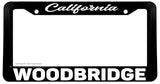 Woodbridge California License Plate Frame - OwnTheAvenue