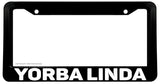 Yorba Linda License Plate Frame - OwnTheAvenue