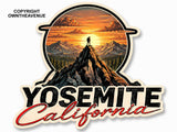 2 Pack - Yosemite Souvenir Car Truck Window Bumper Laptop Sticker Decals 4"