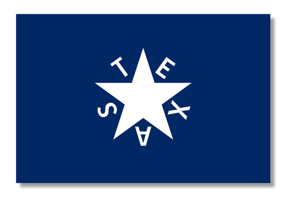 Zavala Flag republic of texas lone star texan car truck window sticker decal 4