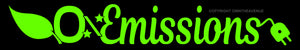 Zero Emissions Vehicle Electric Car EV Green V01 Vinyl Decal Sticker 7" - OwnTheAvenue