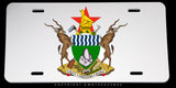 Zimbabwe Coat of Arms Auto Car Truck Metal License Plate - OwnTheAvenue