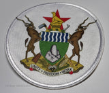 Zimbabwe Coat of Arms Iron On Patch