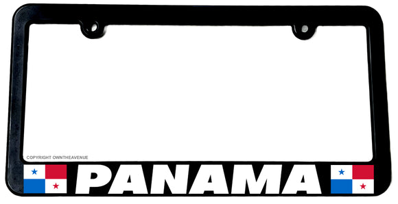 Panama World Country Flag Car Truck Auto License Plate Frame - OwnTheAvenue