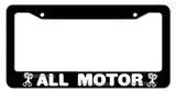 All Motor Naturally Aspirated Funny JDM Drag Drift Drifting License Plate Frame