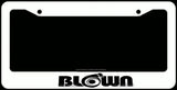 Blown Turbo Boosted Lowered JDM Drifting White License Plate Frame - OwnTheAvenue