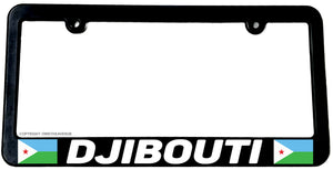 Djibouti World Country Flag Car Truck Auto License Plate Frame - OwnTheAvenue