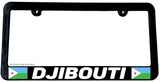 Djibouti World Country Flag Car Truck Auto License Plate Frame - OwnTheAvenue