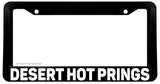 Desert Hot Springs License Plate Frame - OwnTheAvenue