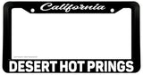 Desert Hot Springs California License Plate Frame - OwnTheAvenue