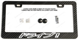 Drive Japanese Japan JDM Racing Drifting Carbon Fiber License Plate Frame - OwnTheAvenue
