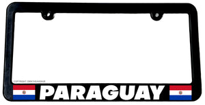 Paraguay World Flag Car Truck SUV License Plate Frame - OwnTheAvenue