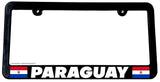 Paraguay World Flag Car Truck SUV License Plate Frame - OwnTheAvenue