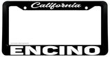 Encino California License Plate Frame - OwnTheAvenue