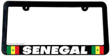 Senegal World Flag Car Truck SUV License Plate Frame - OwnTheAvenue
