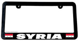 Syria Syrian World Country Flag Car Truck Auto License Plate Frame - OwnTheAvenue