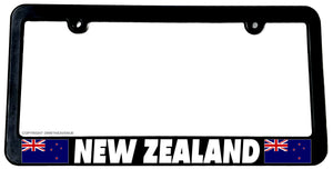 New Zealand World Country Flag Car Truck Auto License Plate Frame - OwnTheAvenue
