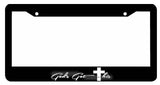 Gods Got This Jesus Cross Symbol Christian Christ Religious License Plate Frame - OwnTheAvenue