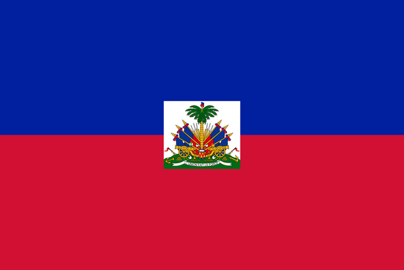 Haitian Haiti flag HTI HT Car Truck Window Bumper Laptop Cooler Sticker Decal 4