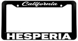 Hesperia California License Plate Frame - OwnTheAvenue