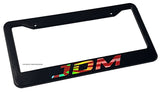 JDM Japanese Japan Rays Holographic Hologram Oil Slick License Plate Frame