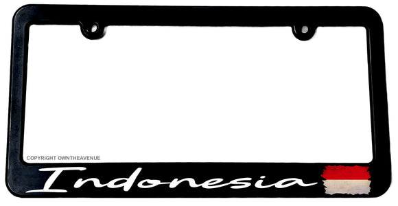 Indonesia Indonesian Vintage Style Racing Drifting Slim License Plate Frame - OwnTheAvenue