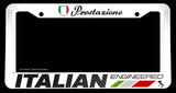 Italian Engineered Carbon Vinyl Racing Italy Euro License Plate Frame - OwnTheAvenue