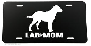 Lab Mom Labrador Retriever Dog Pet Car Truck License Plate Cover - OwnTheAvenue
